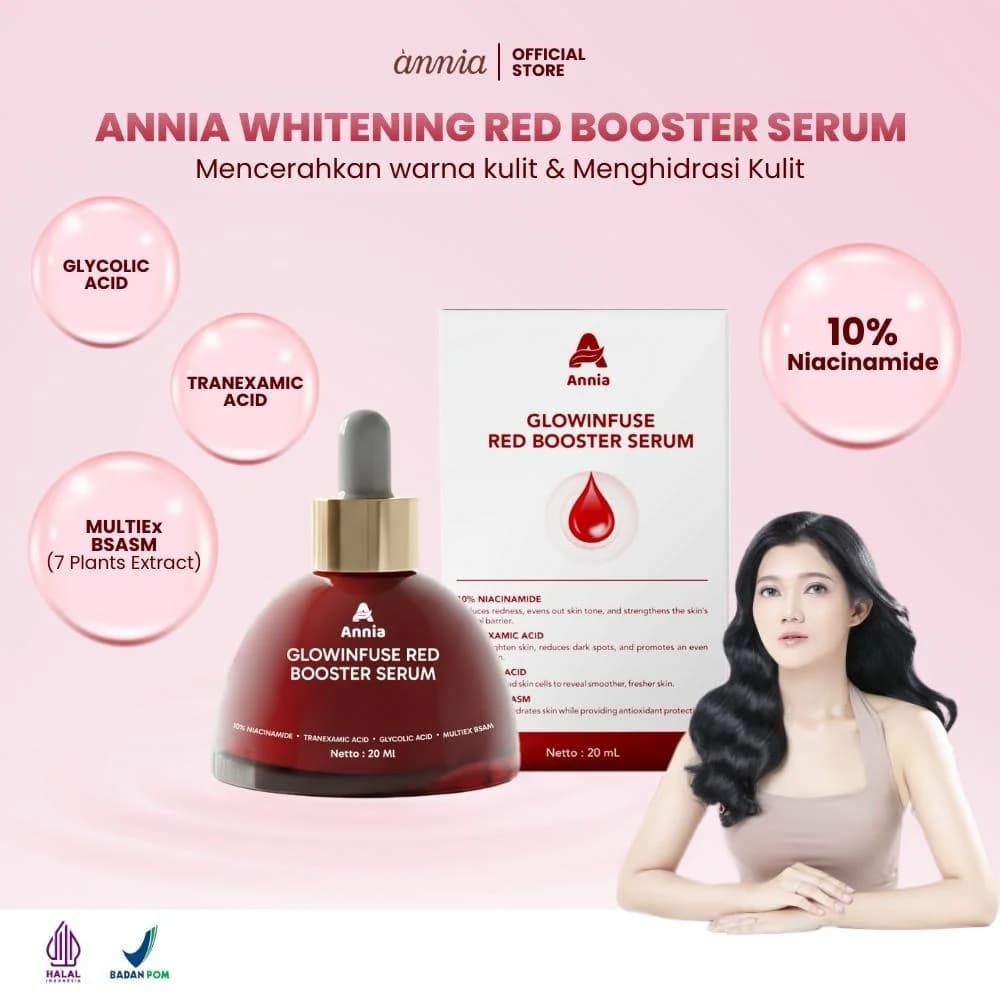 Annia Whitening Red Booster Serum